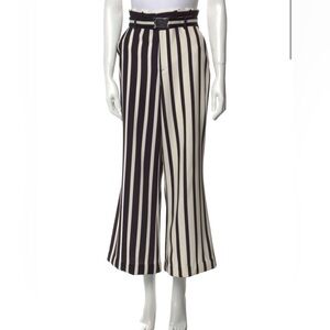 Alice + Olivia Striped Wide Legged Pant 8